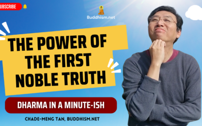 You don’t have all day to learn the Dharma? How about one minute-ish?