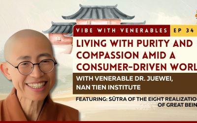 Living with Purity and Compassion Amid a Consumer-Driven World | Vibe with Venerables Ep 34 with Venerable Juewei