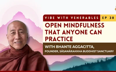 Open Mindfulness That Anyone Can Practice (feat. Bhante Aggacitta) | Vibe with Venerables Ep 38