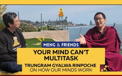 Your Mind Can’t Multitask: Trungram Gyalwa Rinpoche on How Our Minds Work | Meng & Friends Ep 7